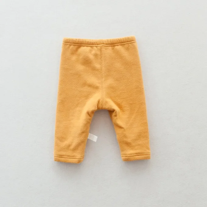 Mini Babe City/новые зимние товары; детская одежда; детские леггинсы с начесом и плотным рисунком; детские брюки в Корейском стиле