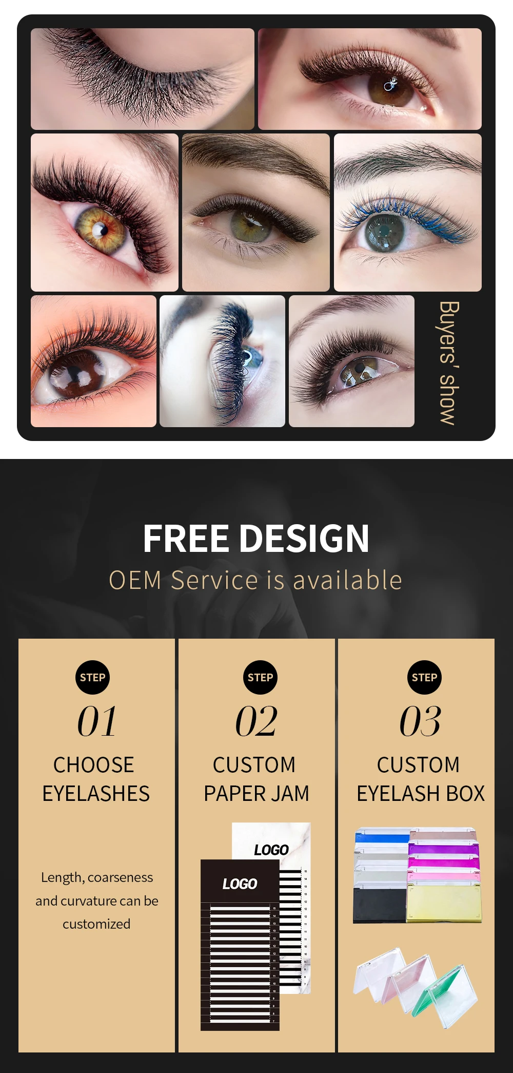 individual lashes