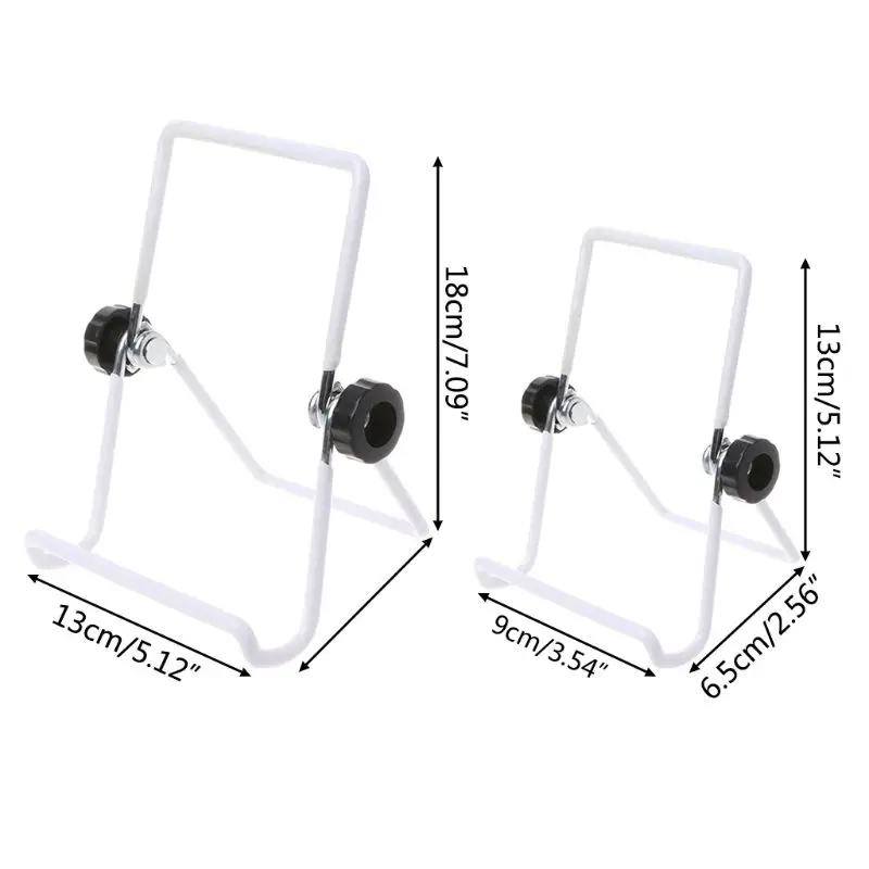Universal Holder 360° Adjustable Foldable Metal Wire Stand Mount For iPad Tablet