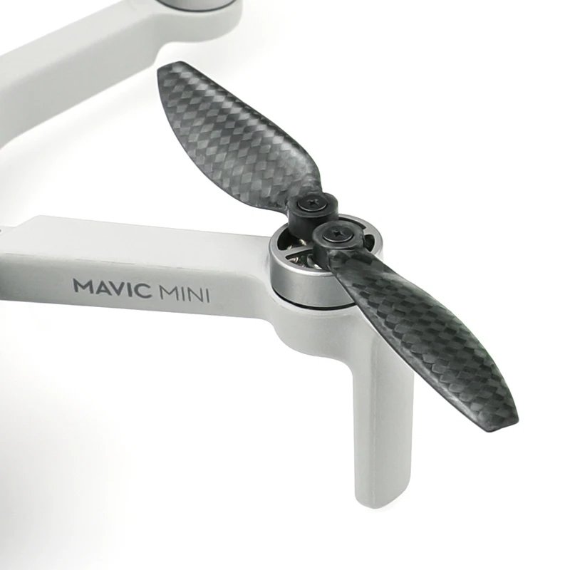 8 шт. mavic drone пропеллеры из углеродного волокна для dji mavic mini drone аксессуары