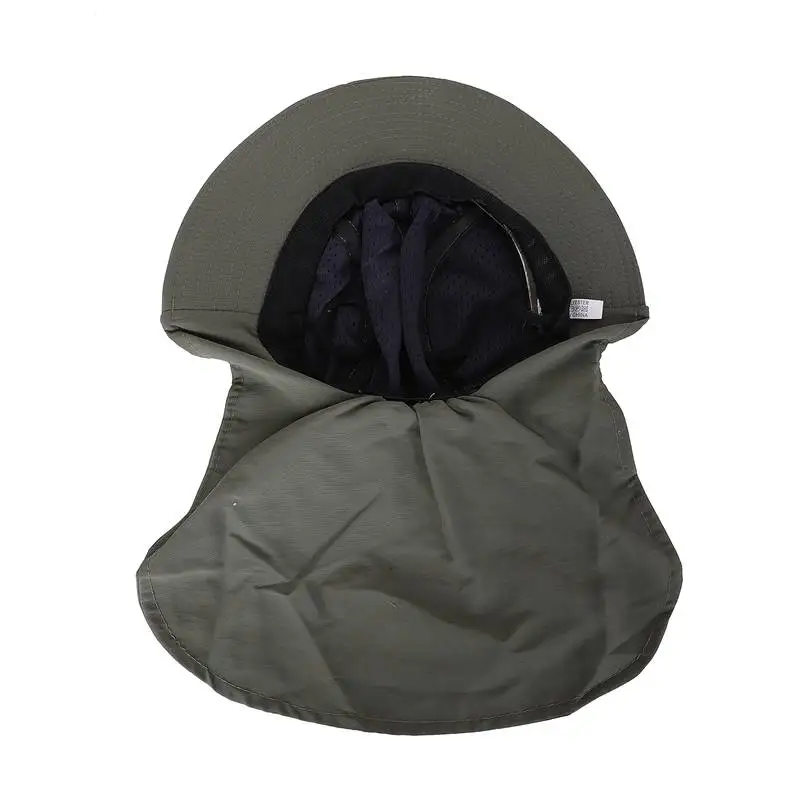 Открытый Рыбалка Пешие прогулки Boonie Snap Hat козырек уха шеи крышка Солнцезащитный щиток