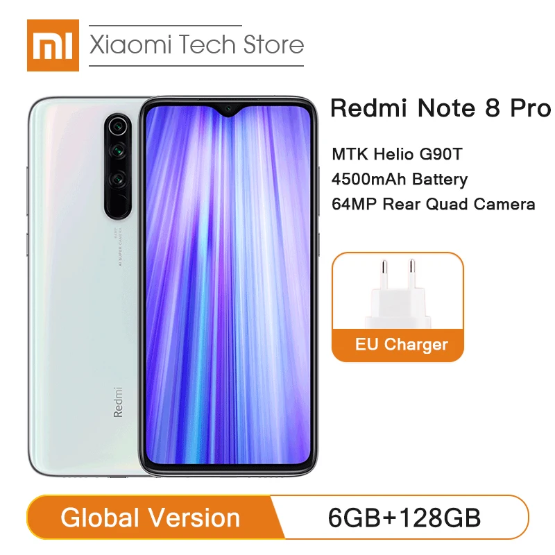 Смартфон Xiaomi Redmi Note 8 Pro 6 + 128 ГБ восемь ядер 4500 мАч|Смартфоны| |