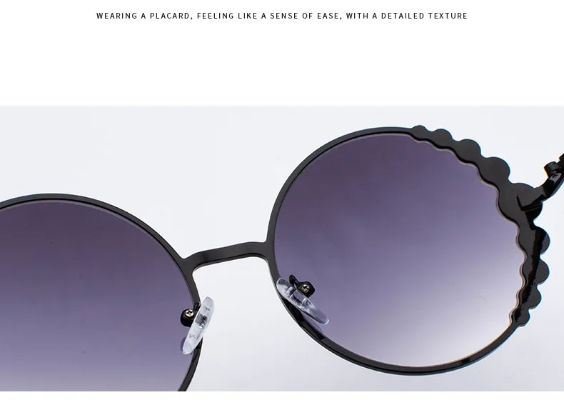 Новые солнцезащитные очки с жемчугом женские модные роскошные круглые солнцезащитный крем Gafas Оттенки для женщин Ladys старинные крупные солнцезащитные очки okulary