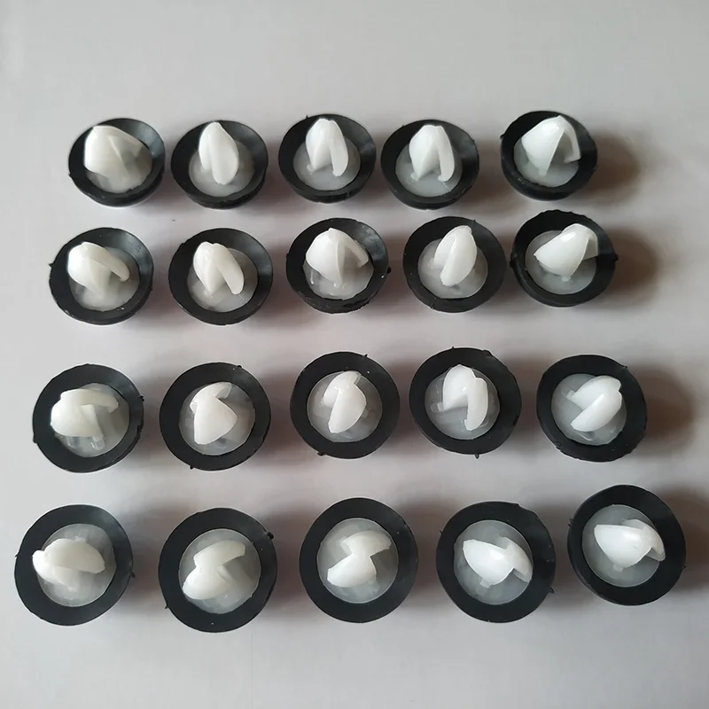 Car Fastener Clips 10Pcs Interior Door Panel Card Trim Auto Fastener Clip Plastic Rivet For Citroen C2 C8 C3 C4 Picasso Peugeot 307