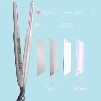 

2 in 1 Hair Straightener Curler AdjustableTemperature Fast Heating Styling Tool