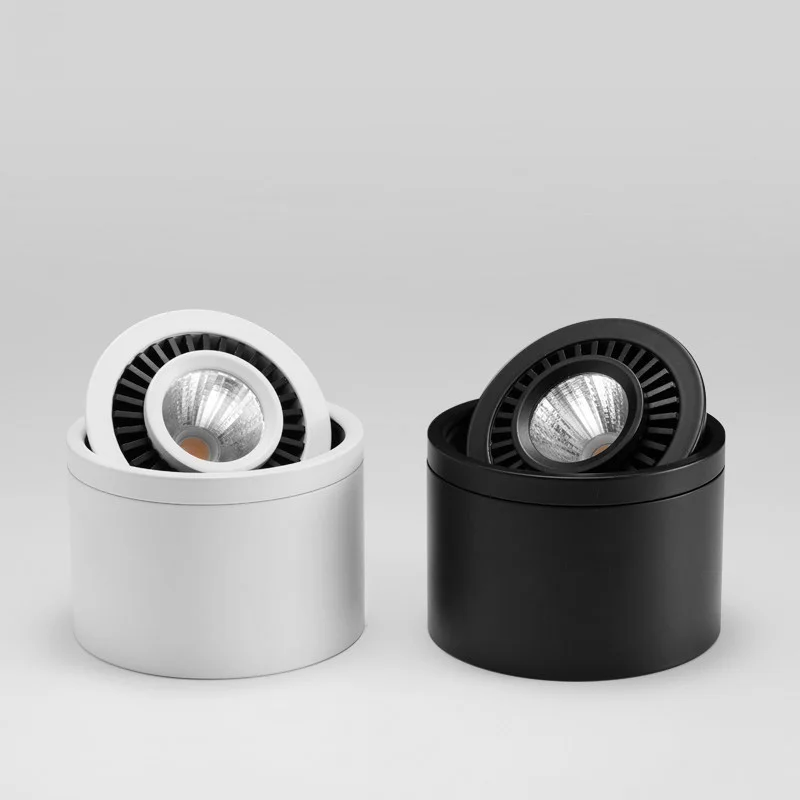 Светодиодный светильник с регулируемой яркостью 5W7W9W12W15W COB точечный потолочный