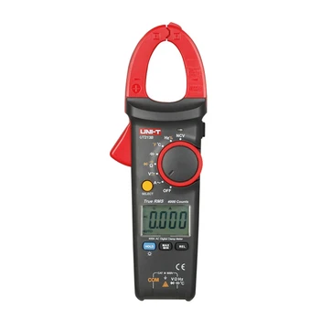 

UNI-T Digital Current Clamp Meter Ammeter Voltage Resistance Capacitance Multimeter Cap Diode Digital Clamp Meter DC Current