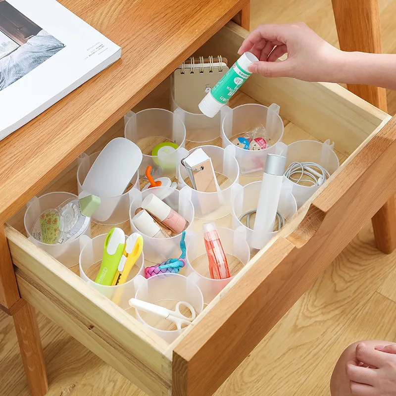  Plastic Storage Drawers Organizer,Drawer Organizers,6