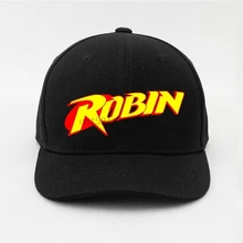 Женская бейсбольная кепка с логотипом Robin, мужские бейсболки с регулируемой застёжкой