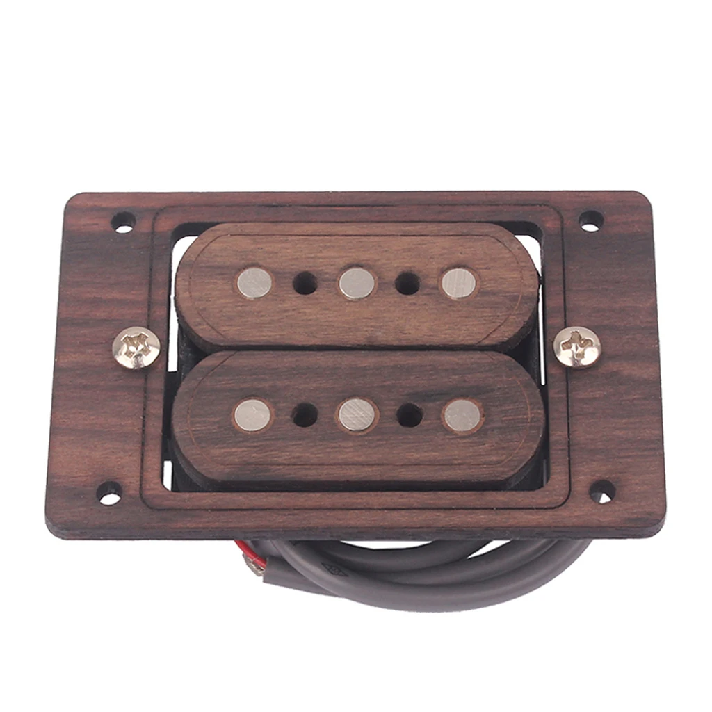 Коробка для сигар гитара 3-струнная двойная катушка Humbucker Пикап гитары Humbuckers |