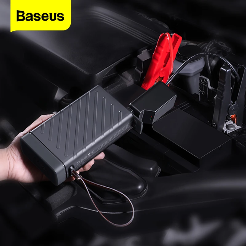 Baseus 16000mAh Power Bank 12V автомобильный стартер портативная электростанция 220v AC выход