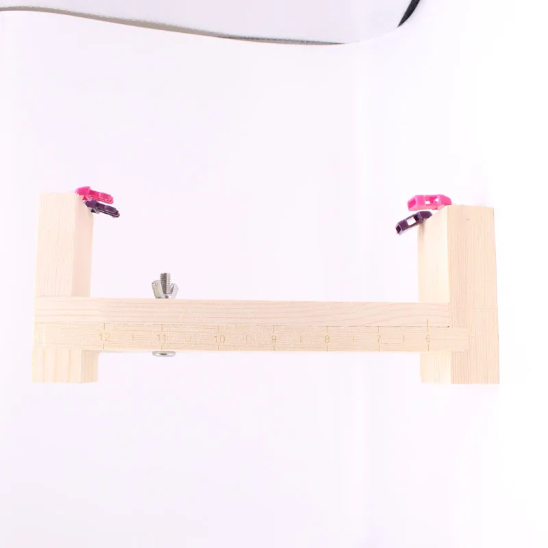 Регулируемый Паракорд производитель браслетов Дерево DIY ручной вязальный браслет вязальный инструмент Плетеный парашютный шнур брелок инструменты для плетения