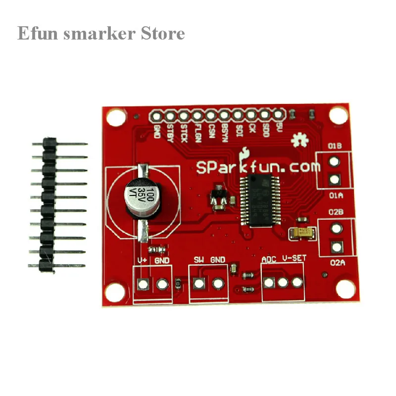 L6470 Stepper-Driver Breakout 3A 8-45V bipolar stepper-motor driver board module | Электроника