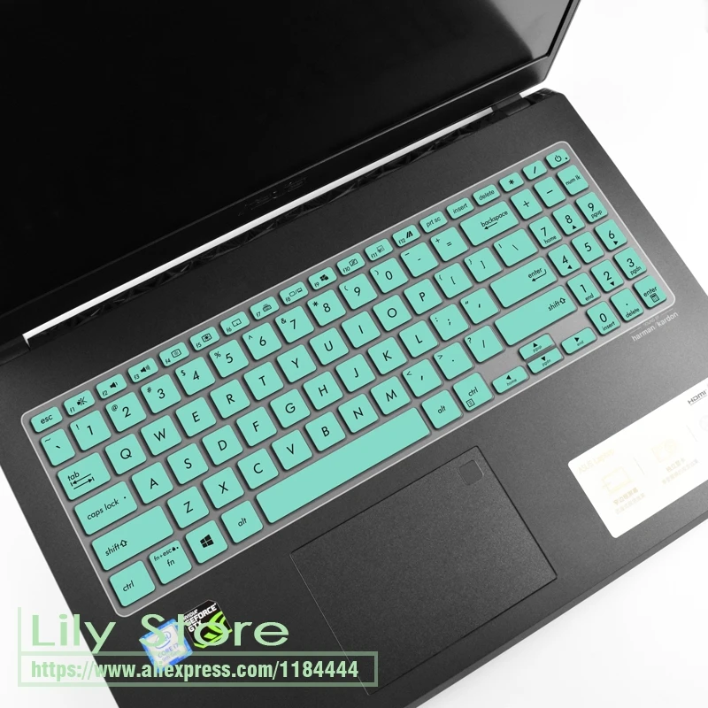 whiteblue Защитный чехол для клавиатуры ноутбука ASUS VX60GT X571 S532FL S532F S532 S531FL S531F S531 F FL 15,6 дюймовый ноутбук 15 дюймов - Цвет: whiteblue