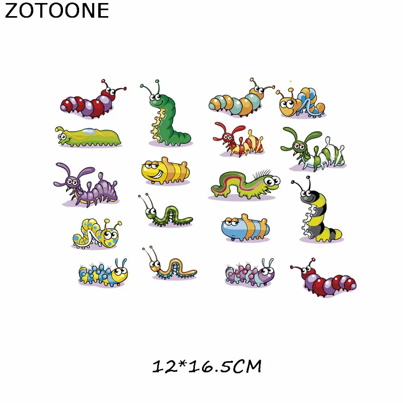 ZOTOONE, милый медведь, нашивки в форме животных, железные передачи для футболки, детский подарок, сделай сам, одежда, наклейки с милым дельфином - Цвет: 543