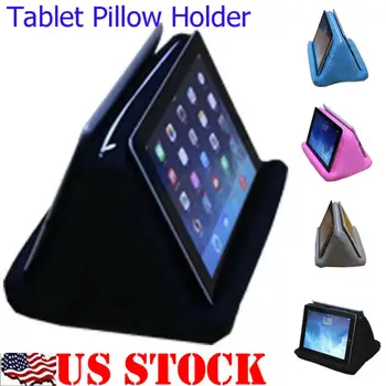

Folding Soft Tablet Pillow Holder Pad Stand Mount For iPad Tablet Multi-Angle Mobile Phone Tablet Reading Bracket for Samsung