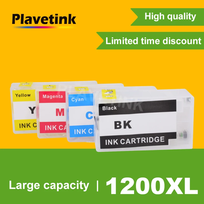 Картридж Plavetink для принтера Canon PGI 1200 XL картриджи MAXIFY MB2020 MB2120 MB2320 MB2720 | Компьютеры и