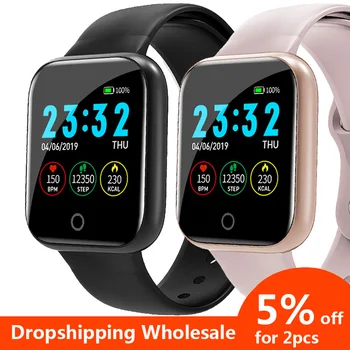 

I5 Metal Case Smart Watch SmartWatch Men Women 2020 Fitness Tracker Life Waterproof Smart Watch For Android IOS Smart Watch