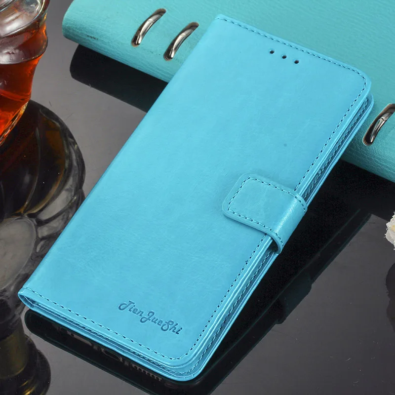 TienJueShi роскошный стиль ТПУ силиконовый защитный резиновый кожаный чехол для телефона для Gome S7 5,7 дюймов Чехол закрытый Etui кожа - Цвет: Blue