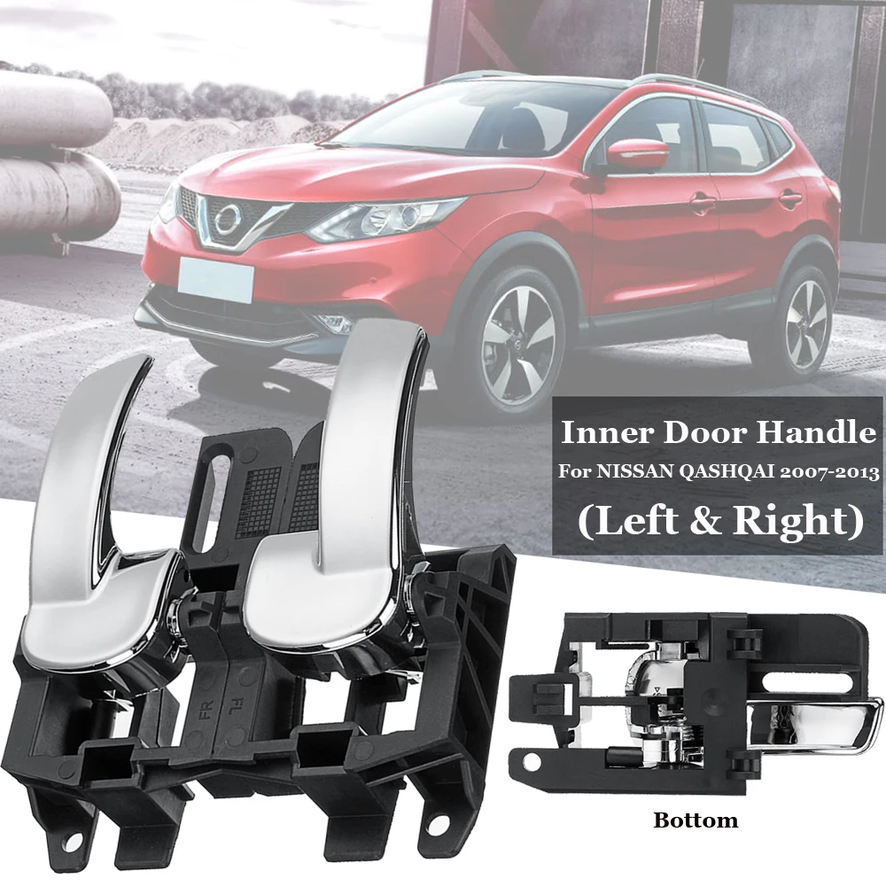 

2x Plastic Left&Right Inner Door Handle 80671JD00E Replace For NISSAN QASHQAI