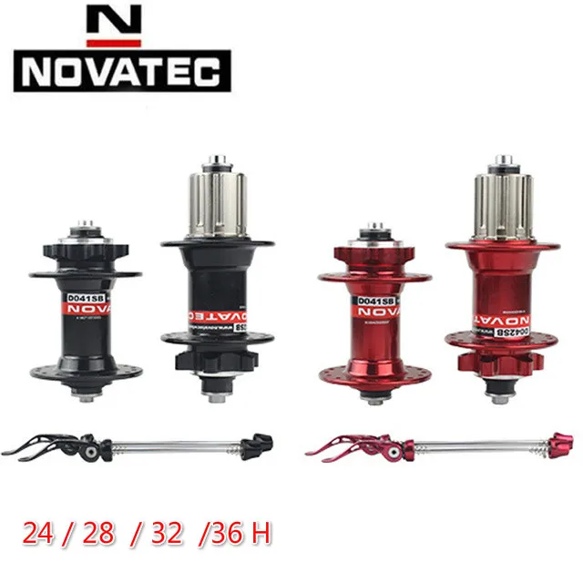 Ступица дискового тормоза Novatec D041SB D042SB MTB 6 болтов ступица подшипника горного