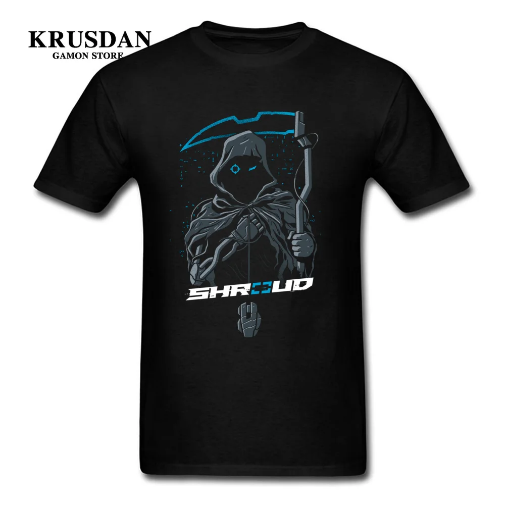 Marvel SHROUD футболка геймерская Мужская крутая уличная Стильная летняя одежда 100%