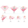 Kangobaby 2Pieces/Set 70% Bamboo+30% Soft Cotton Baby Swaddle Wraps Cotton Baby Muslin Blankets Newborn 100% Bamboo Muslin Quilt 6