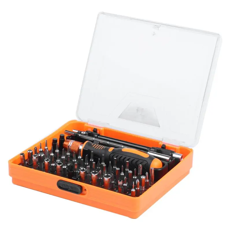 

Top-Kit 53 in 1 Multi-Bit Tool Precision Screwdriver Tweezers for Telephone DIY Reparation