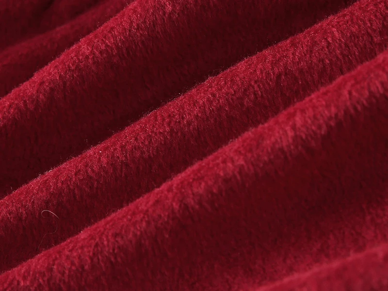 Женские красные плисовые ночные рубашки, белый кружевной воротник, свободный комфортный байковый ночной халат, женский длинный бархатный халат, одежда для отдыха