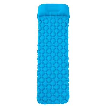 

Outdoor Tent Sleeping Pad Ultra Light Portable Moisture Pad Inflatable Cushion Mat Hiking Pillow Air Mattress Camping Supply