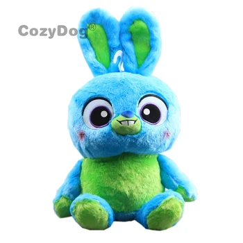 

Blue Bunny Story 4 Dolls Big Size 35cm Cute Lovely Rabbit Dolls Children X'mas Gift