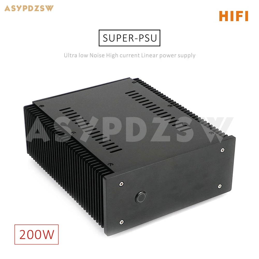 

SUPER-PSU HIFI Ultra low Noise LPS 200W High current Linear power supply DC 5V/9V/12V/15V/18V/19V/24V Optional