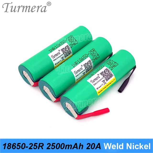 Samsung 25R 18650 2500mAh 20A Battery