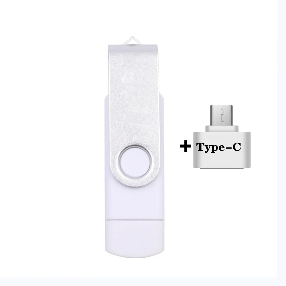 pen drive Usb Flash Drive Metal 3 In 1 OTG Type-C Pendrive Real Capacity 4GB 8G 16G 32GB Pen Drive 64GB 128GB Usb Stick Logo Free Shipping best usb flash drive USB Flash Drives