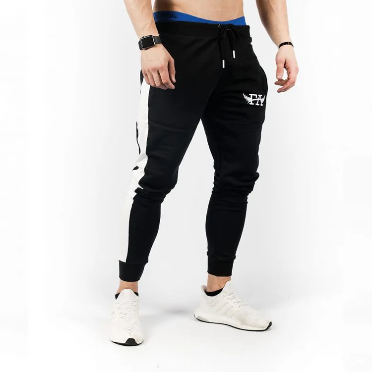 

A Generation of Fat Sports Pants Outdoor Running Closing Foot Wei Pants Training Fitness Pants Muscle Brother Pants Men's