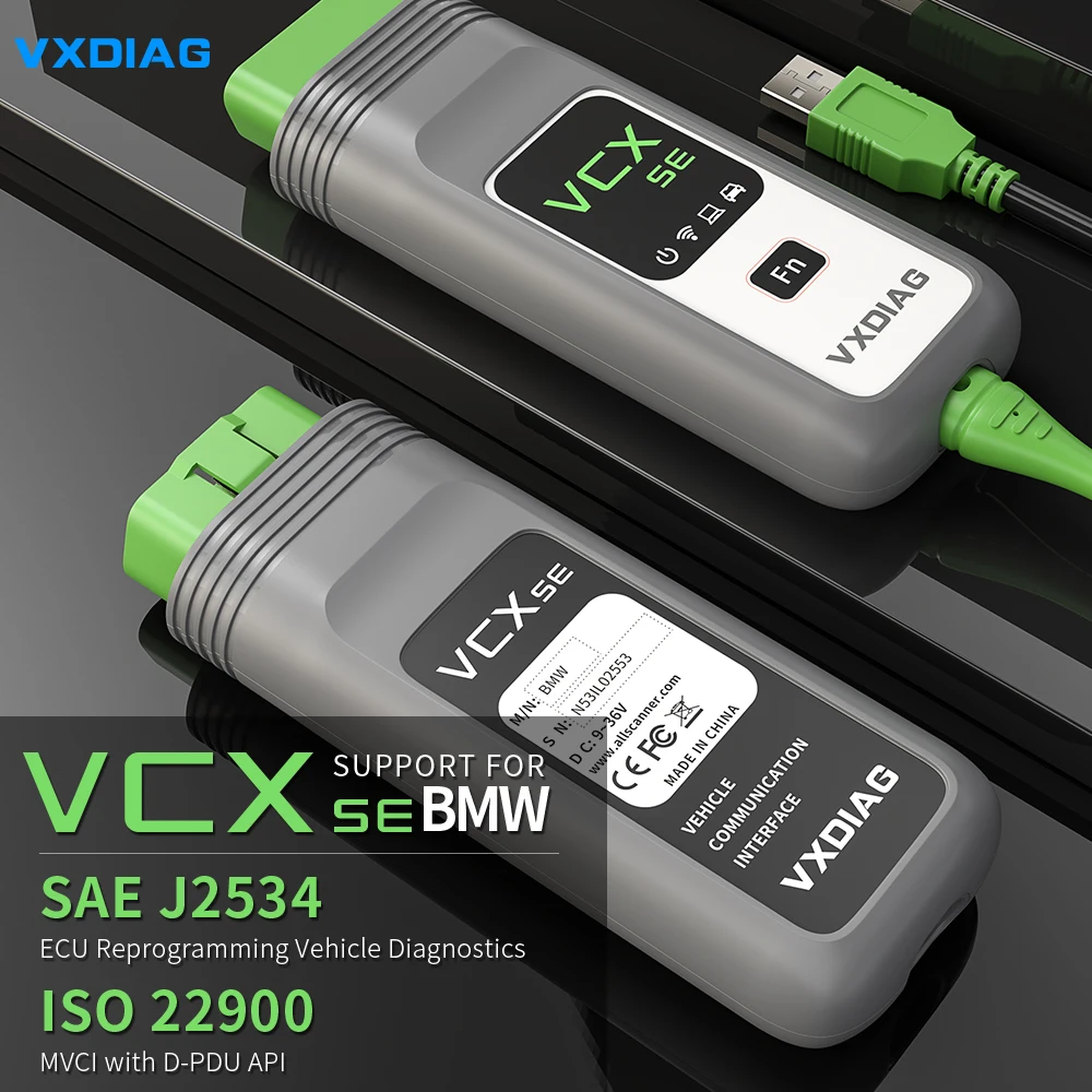 Новый VXDIAG VCX SE для BMW ICOM A2 A3 следующий ECU программирование obd2 сканер