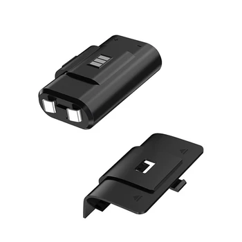 

Play & Charge Kit 1100mAh Rechargeable Lithium Battery Packs and Cover for XboxOne S/One X Controller Accessories