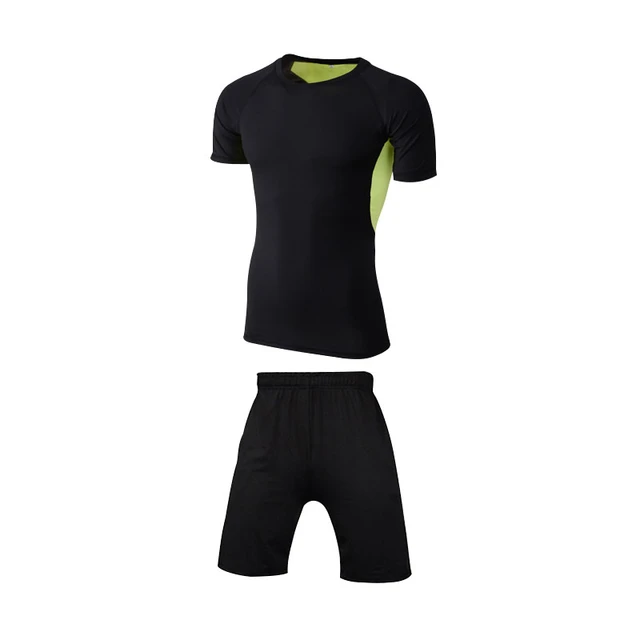 Men Sportswear Compression Sport Suits Quick Dry Running Sets Clothes Sports Joggers Training Gym Fitness Tracksuits Running Set Men sportswear 2-2