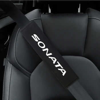 

2pcs/set Car Styling Seat Belt Shoulder Strap Pad For hyundai Sonata accent tucson Seats Cover Car Accessories