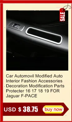 Автомобильная Модифицированная автоматическая система управления шестеренками, интерьерная Высококачественная декоративная накладка для автомобиля 18 19 для Jaguar F-PACE