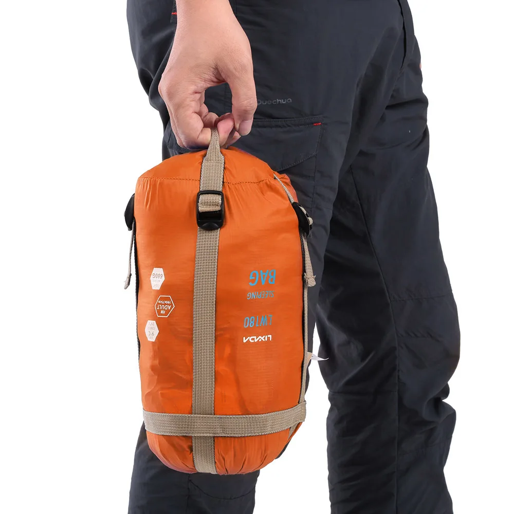 

Lightweight 190 * 75cm Outdoor Envelope Sleeping Bag Camping Travel Hiking Multifunction Ultra-light Sleeping Bag