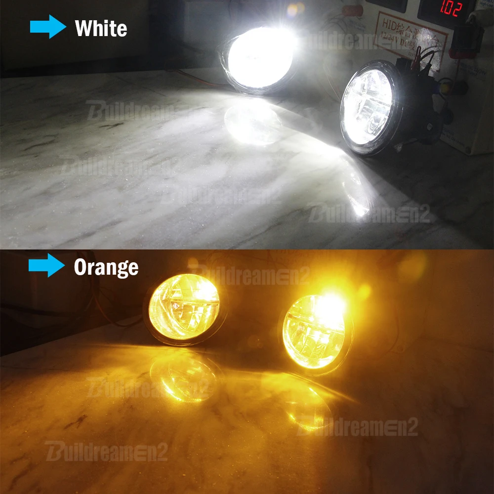 Luz LED antiniebla para parachoques delantero de coche, lámpara DRL 30W 3000LM 12V para Nissan Almera Juke x-trail Micra Teana Murano NV400