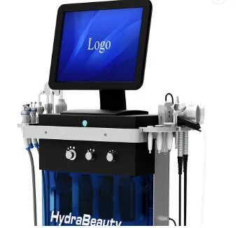 

2019 Factory price 9 in 1 water oxygen hydra machine hydra derma crystal diamond facial machine with ce