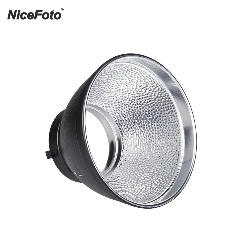 NiceFoto 55 Grad Standard Reflektor Lampen Schirm für Bowens Montieren SP2K8 2X 