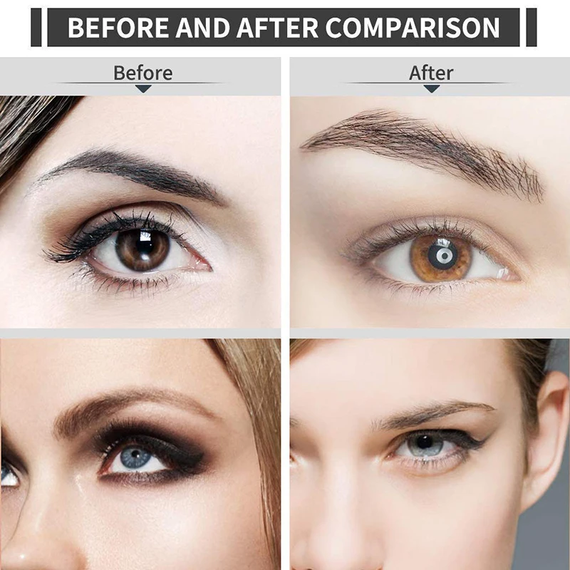 Novo Design Elétrico Sobrancelha Trimmer Maquiagem Indolor Depilador 100 Pçs 4 High Quality Beleza e saúde