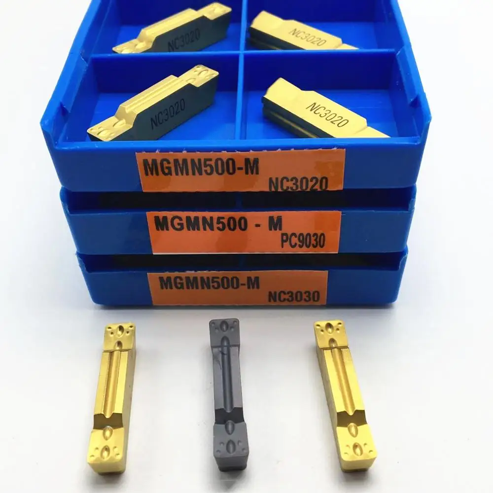 MGMN500 M NC3020 NC3030 PC9030 Grooving and Cutting Carbide Blade CNC