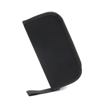 

Multi-functional Canvas Bag Watch Repair Portable Tool Bag Case Opener Watch Screwdriver Zipper Storage Tool Bag Black