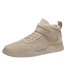 Г. Весенняя мужская повседневная обувь износостойкая обувь с высоким берцем мужские кроссовки на шнуровке, трендовая мужская обувь на плоской подошве дышащая мужская YGb-A033 на плоской подошве