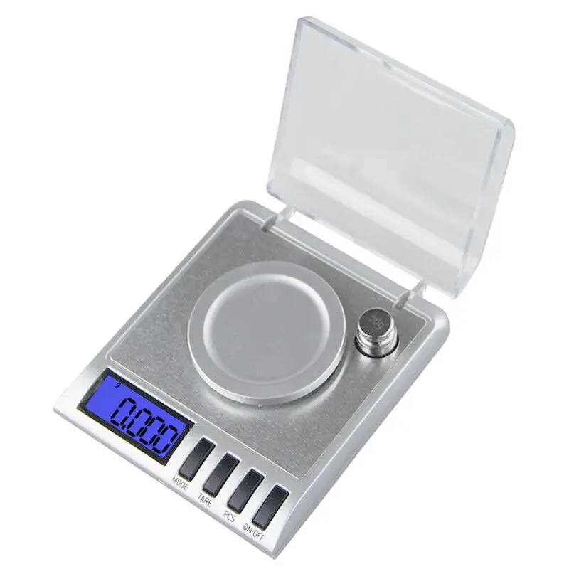 

Mini Pocket Jewelry Scale 50g x 0.001g High Precision Digital Weighing Tools Medical Laboratory Jewelry Digital LCD Electronic