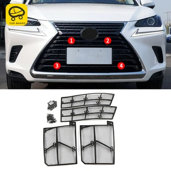 

CarManGo For LEXUS NX200 NX300 NX300h Car Front Grills Grille Anti Insect Dust Sunscreen Net Mesh Cover Frame Parts Accessories